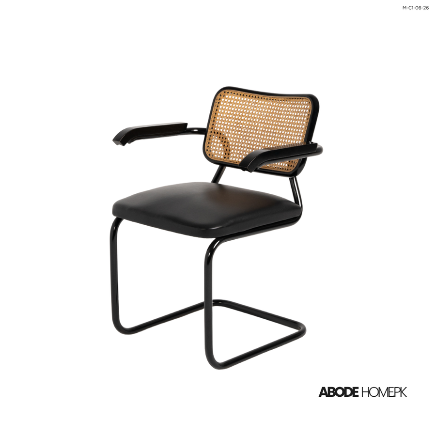 The Noir Cane Chair