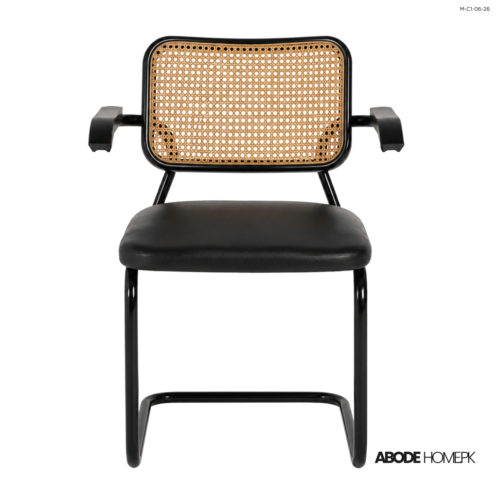 The Noir Cane Chair