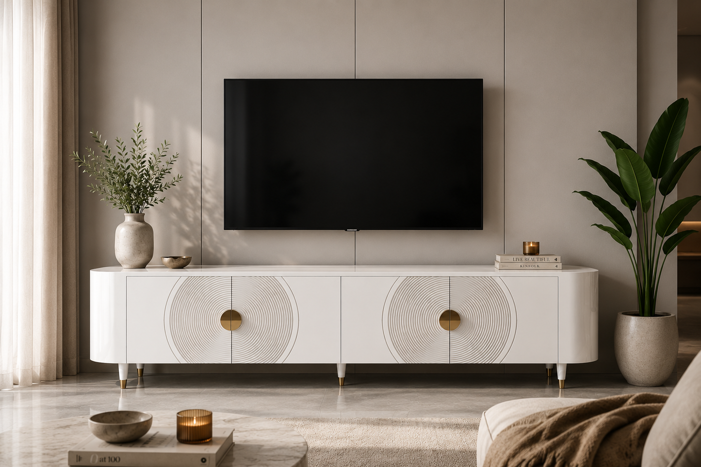 The Orbit Media Console — Contemporary Collection