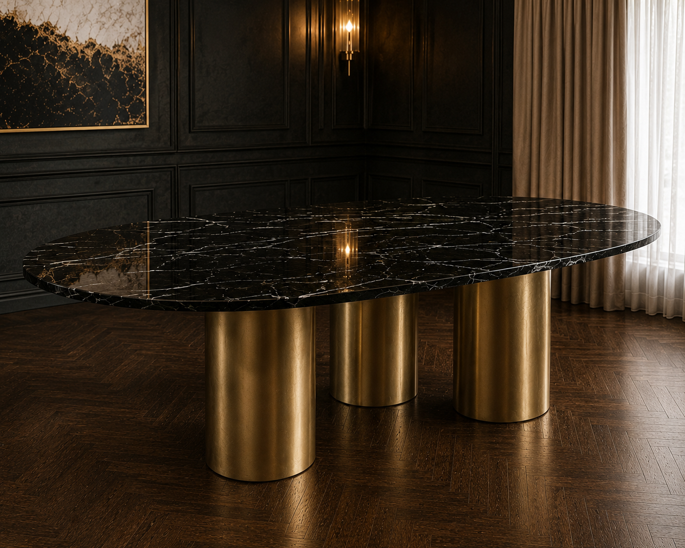 The Imperial Dining Set — Luxe & Glam Collection